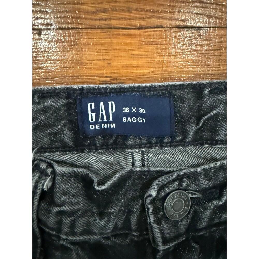 Gap Baggy men’s black jeans - Picture 2 of 5